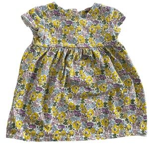 Baby Boden Floral Cotton Dress